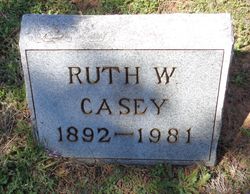 Ruth <I>Watkins</I> Casey 