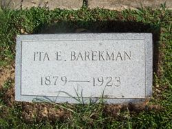 Ita E. <I>Stone</I> Barekman 