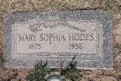 Mary Sophia <I>Shaw</I> Hodes 