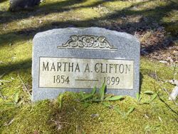 Martha A. <I>Hall</I> Clifton 