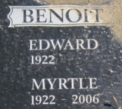 Edward B Benoit 