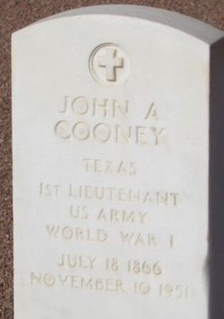 John A Cooney 