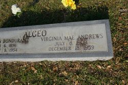 Virginia Mae <I>Andrews</I> Algeo 
