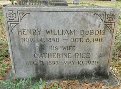 Catherine Thomson <I>Rice</I> Dubois 