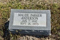 Maude <I>Parker</I> Anderson 