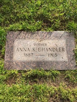 Anna K. <I>Dirks</I> Chandler 