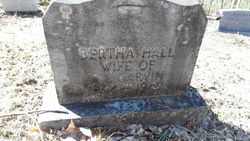 Bertha Alice <I>Hall</I> Garvin 