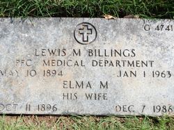 Elma M Billings 