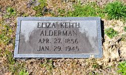 Eliza <I>Keith</I> Alderman 