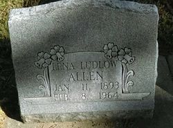 Lena B <I>Ludlow</I> Allen 