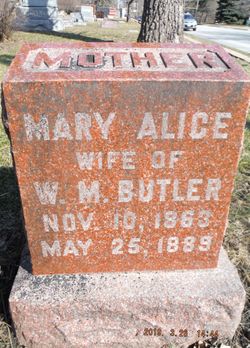 Mary Alice <I>Hufford</I> Butler 