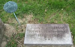 Sgt John F Anderson 