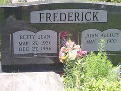 Betty Jean <I>Thornton</I> Frederick 