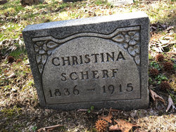 Christina <I>Schulaberg</I> Scherf 