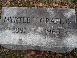 Myrtle E. <I>Spitler</I> Grafius 