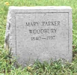 Mary <I>Parker</I> Woodbury 