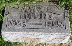 Anna Louise <I>Kreger</I> Behling 