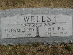 Helen Mildred “Mildred or Millie” <I>Elder</I> Wells 