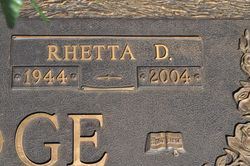 Rhetta Evangeline <I>Davenport</I> Ethridge 