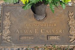 Alma Elizabeth <I>Nabors</I> Calvert 