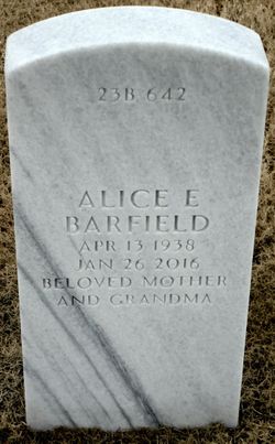 Edna Alice <I>Moxley</I> Barfield 