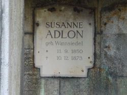 Susanne <I>Wannsiedel</I> Adlon 