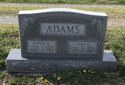 Harold Wayne “Noody” Adams 