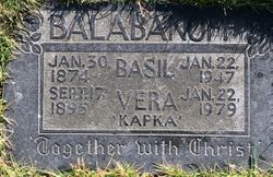 Vera “Kapka” Balabanoff 