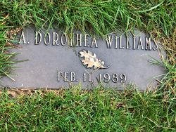 A Dorothea Williams 