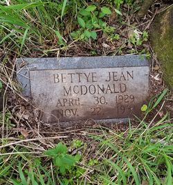 Bettye Jean McDonald 