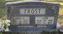 John Dozier “Johnnie” Frost Sr.