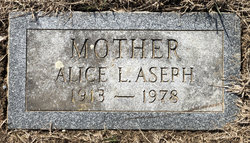 Alice Lapthorne <I>Innes</I> Aseph 