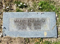 Marie Elizabeth <I>Blessing</I> Farland 