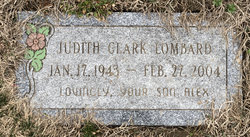 Judith <I>Clark</I> Lombard 