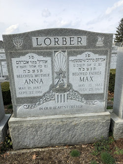 Anna <I>Brickner</I> Lorber 