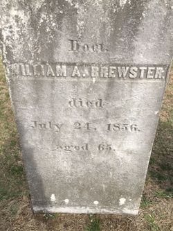 Dr William Augustus Brewster 