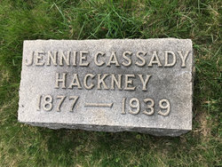 Jennie Belle <I>Cassady</I> Hackney 