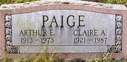 Claire A <I>Faust</I> Paige 