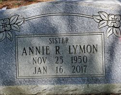 Annie R Lymon 