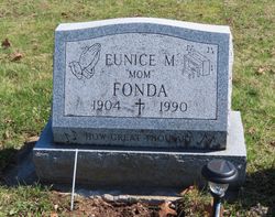 Eunice M. <I>Van Deuson</I> Fonda 