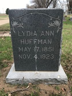 Lydia Ann <I>McDowell</I> Huffman 