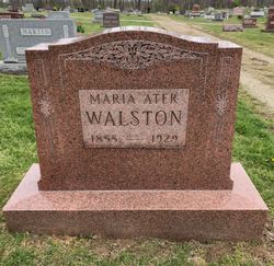 Maria <I>Ater</I> Walston 