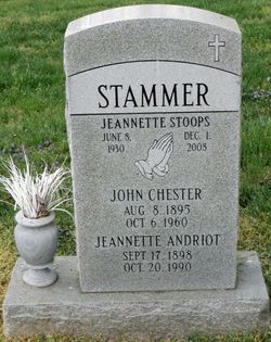 Jeanette E. <I>Andriot</I> Stammer 