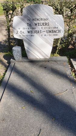 Johanna Theodora <I>Umbach</I> Weijers 