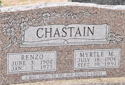 Myrtle May <I>Inman</I> Chastain 