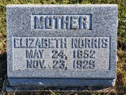Elizabeth <I>Hubby</I> Norris 