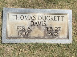Thomas Duckett Davis 