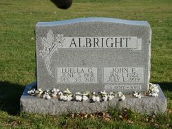John E Albright 