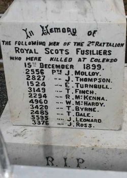 2nd Battalion Royal Scots Fusiliers Memorial 