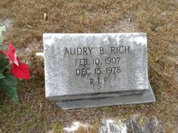 Audrey Evelyn <I>Boatright</I> Rich 